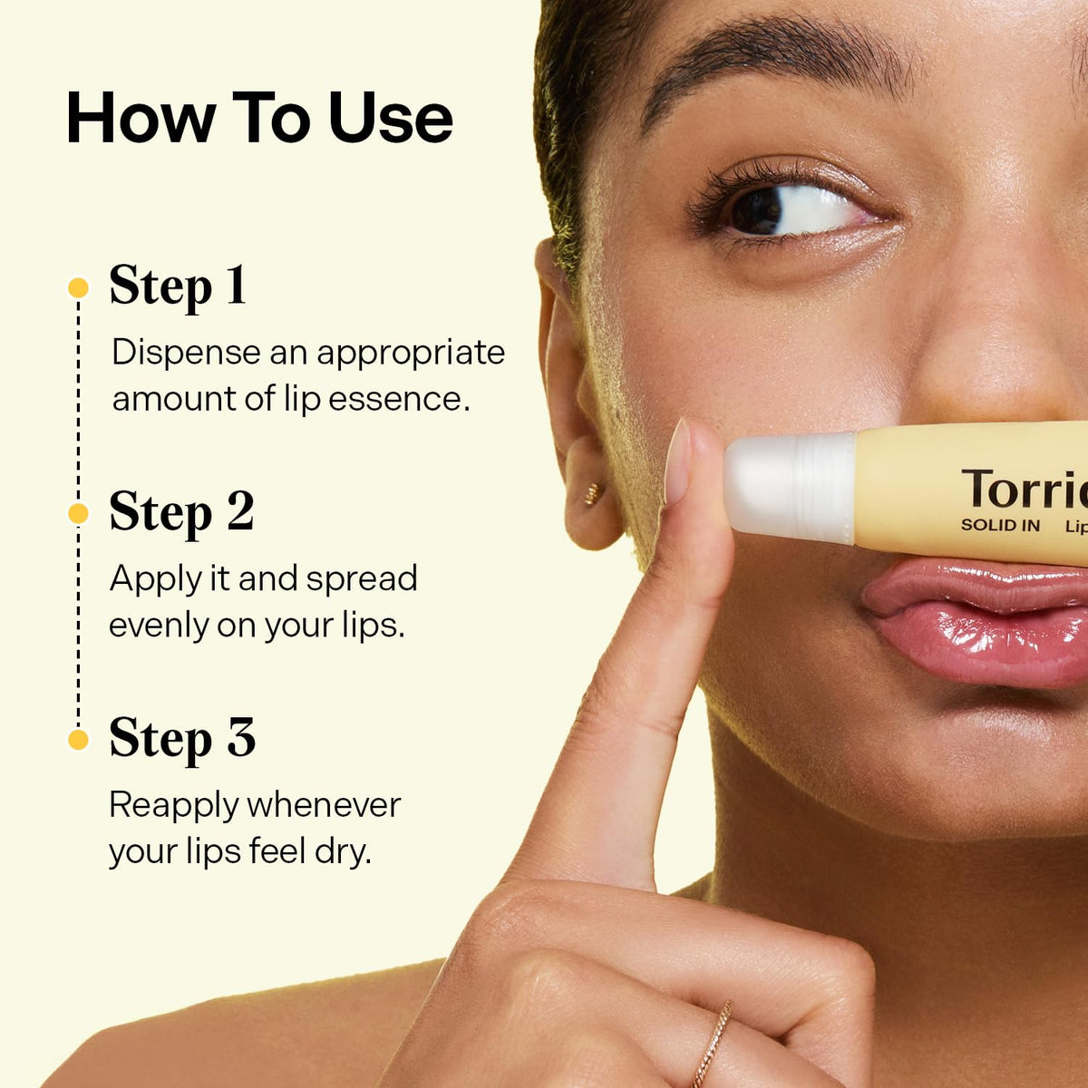 Torriden ingredients label close-up emphasizing ceramide complex