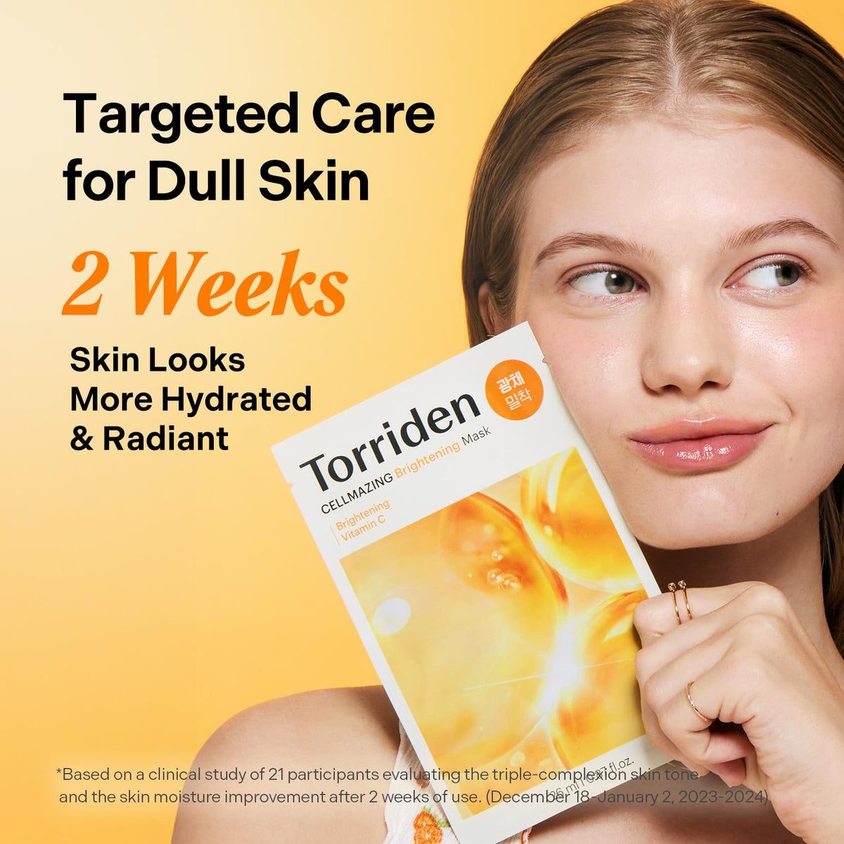 Torriden pack of 10 single-use sheet masks for convenient skincare