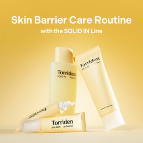 Torriden packaging close-up showing 50% recycled plastic detail