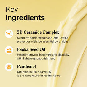 Torriden SOLID IN applied on hand demonstrating lightweight absorption
