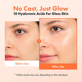 TOSOWOONG application on hand demonstrating no white cast benefit