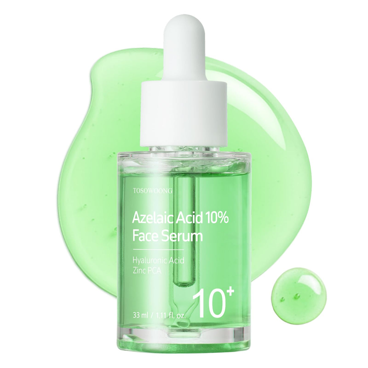 TOSOWOONG front bottle showing product and branding, clear benefit of daily soothing