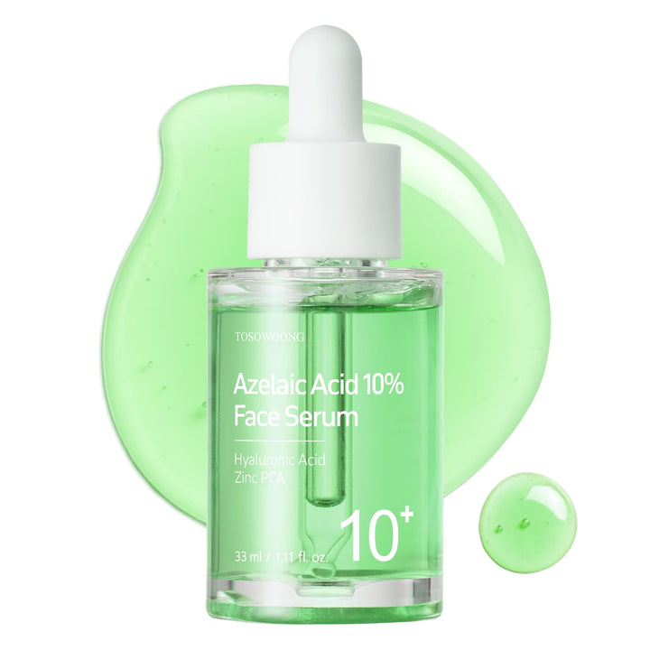 TOSOWOONG front bottle showing product and branding, clear benefit of daily soothing