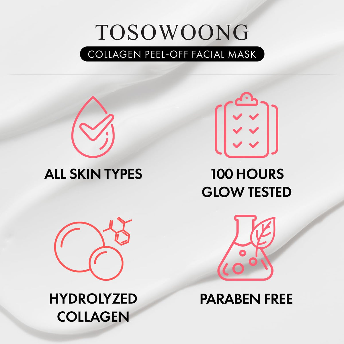 TOSOWOONG jar in hand to display 50ml size and travel-friendly benefit