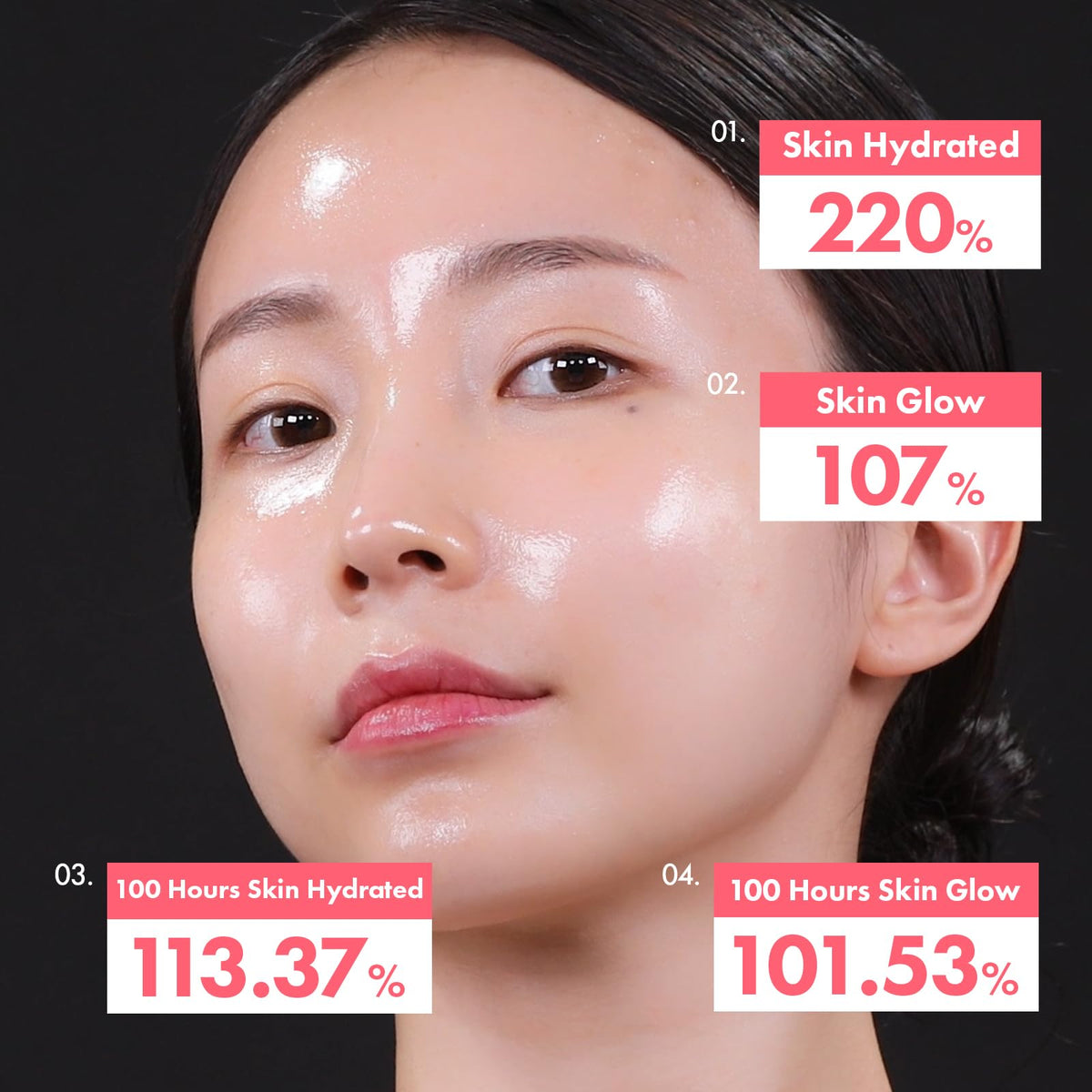 TOSOWOONG close-up texture of mask highlighting creamy hydrating gel