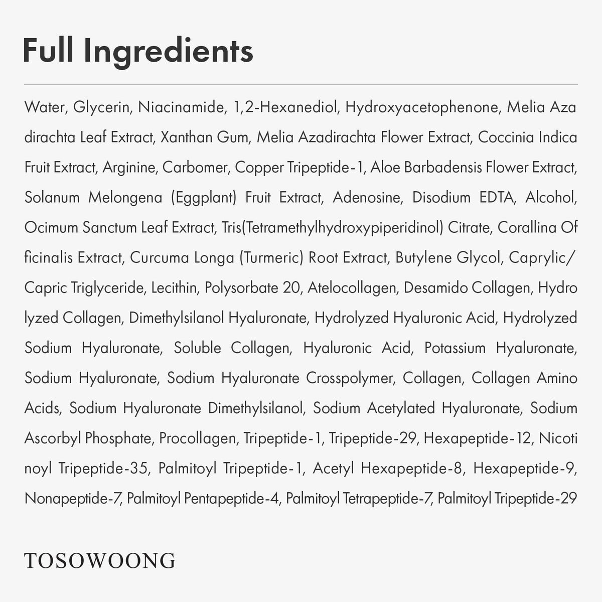 TOSOWOONG serum on bathroom counter in routine setting for daily skincare benefit