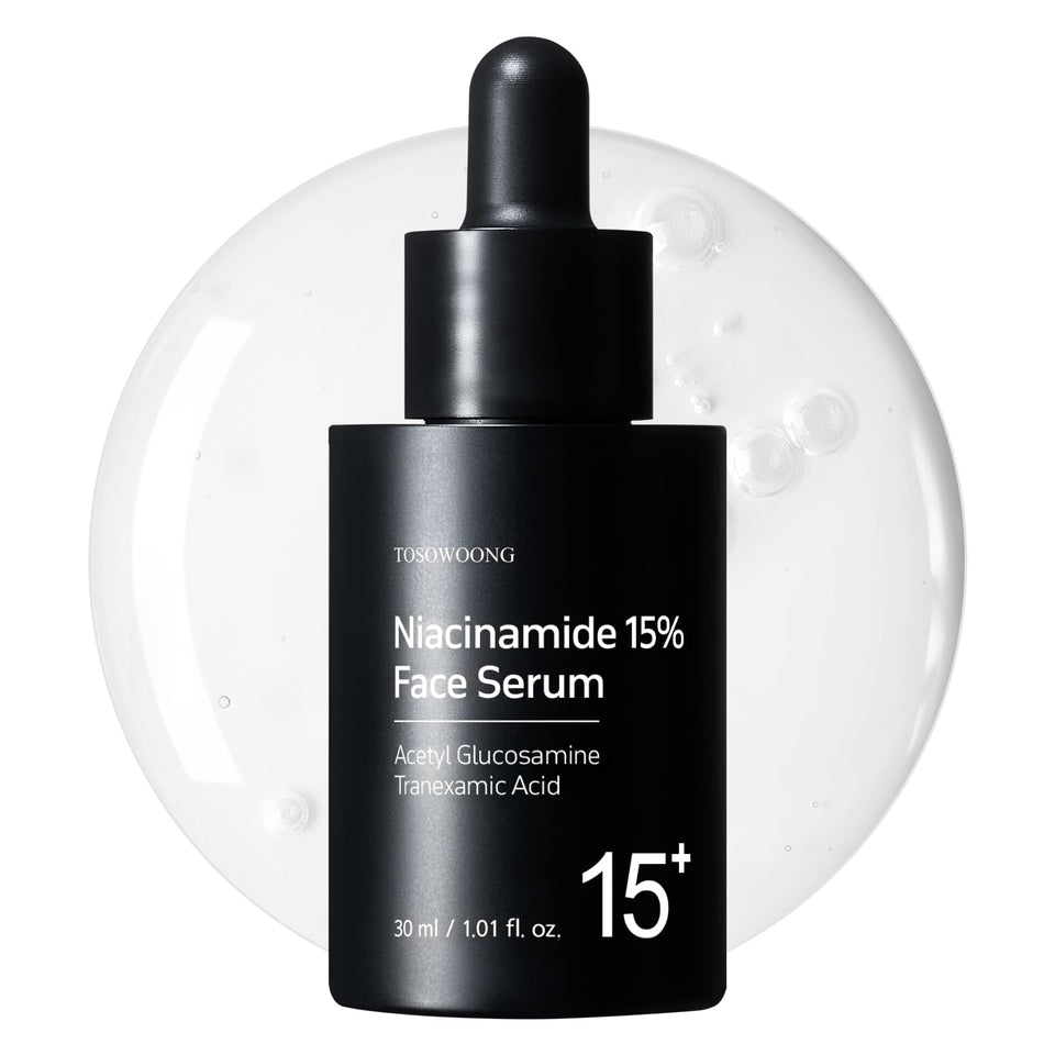 TOSOWOONG front bottle view showing clean design and compact size benefits