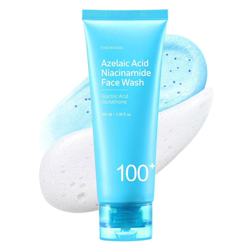 TOSOWOONG front packaging showing azelaic and niacinamide benefits