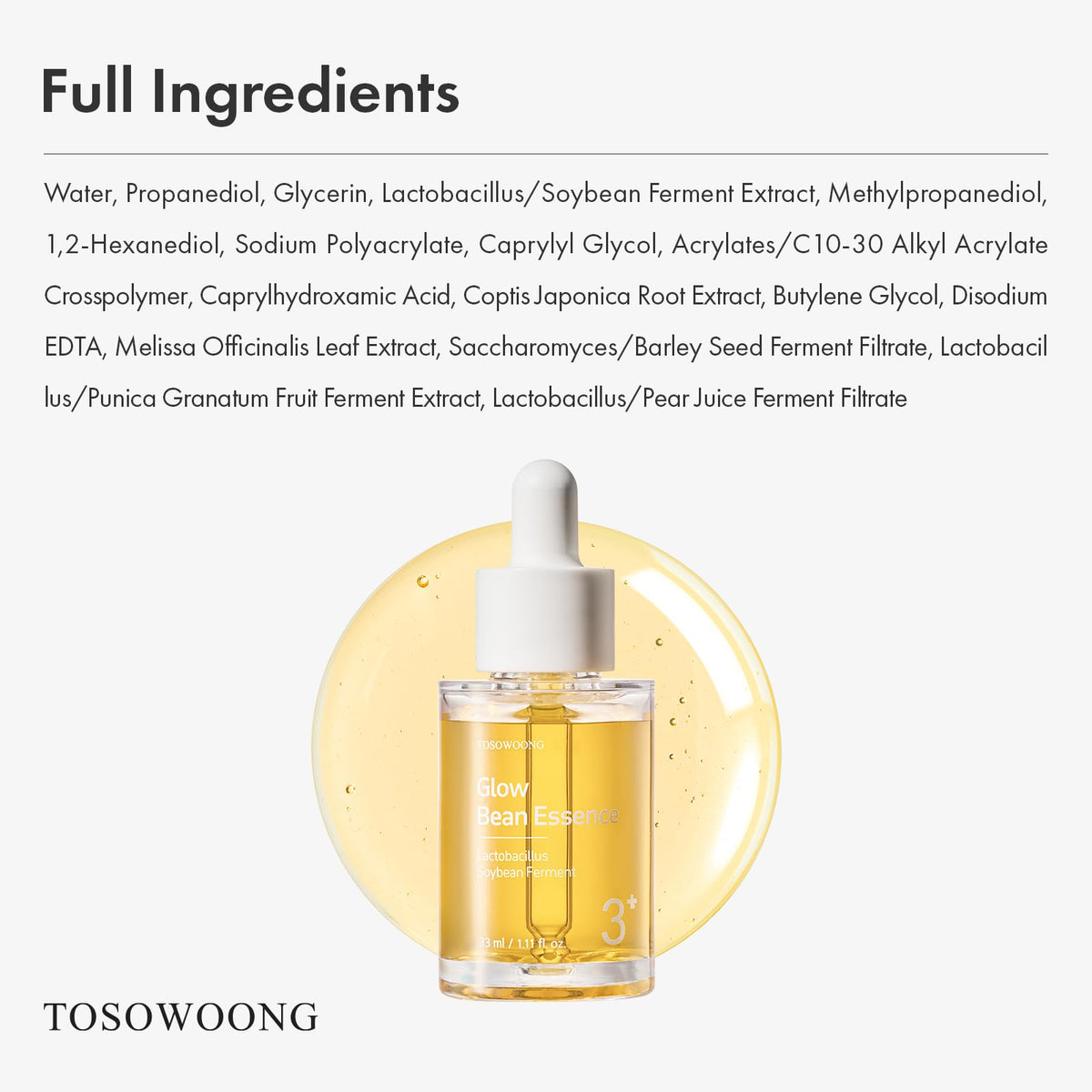 TOSOWOONG bottle staged in bathroom to suggest daily skincare routine benefit