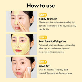 TOSOWOONG ingredient visual turmeric and kojic acid showcases brightening support