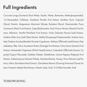 TOSOWOONG lifestyle bathroom routine image shows convenient 5–8 minute use