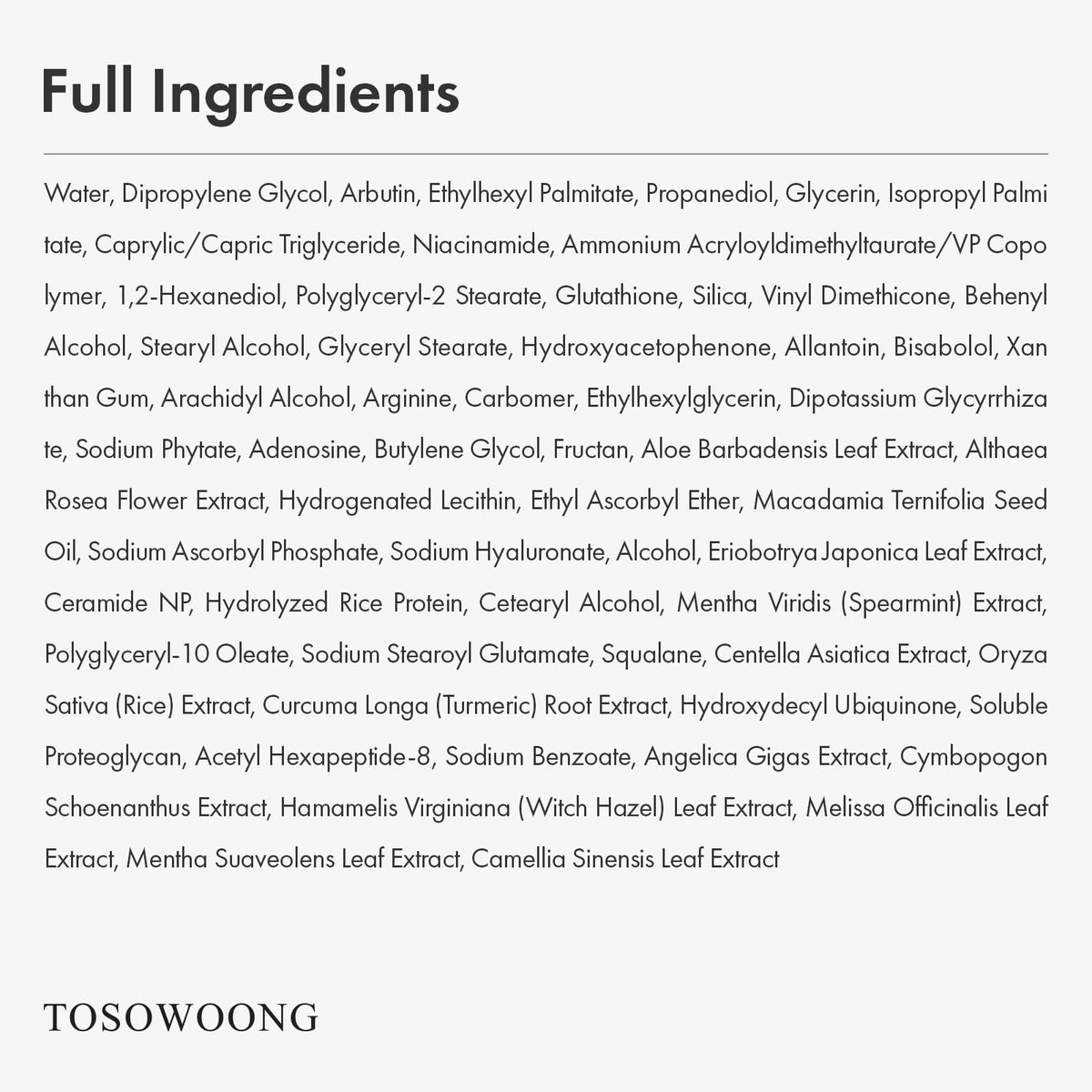 TOSOWOONG in bathroom routine scene illustrating daily brightening use