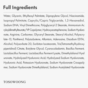 TOSOWOONG cream on vanity in lifestyle setting showing daily routine convenience benefit