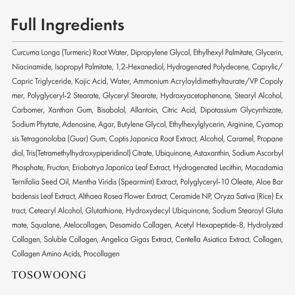 TOSOWOONG on bathroom vanity illustrating daily skincare routine