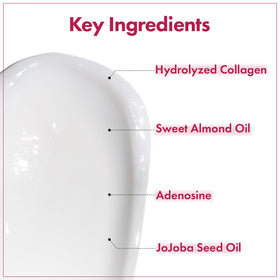 TOSOWOONG cream applied to neck demonstrating smooth application and hydration