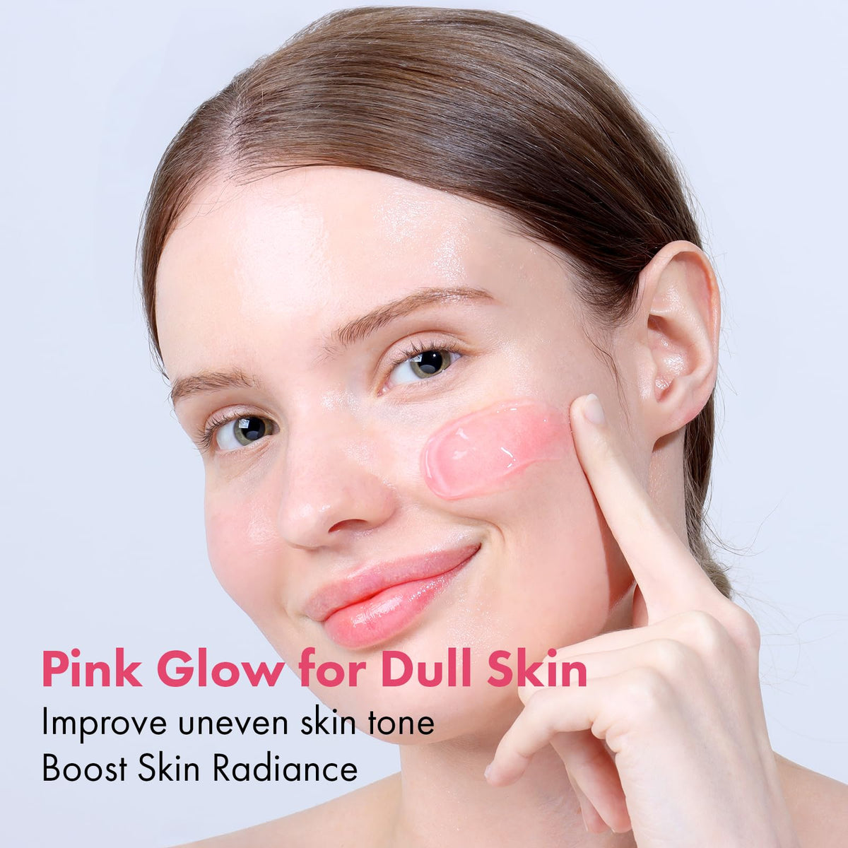 TOSOWOONG jelly texture close-up highlighting lightweight hydrating finish
