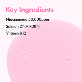 TOSOWOONG toner pour demonstration showing easy absorption and glow benefit
