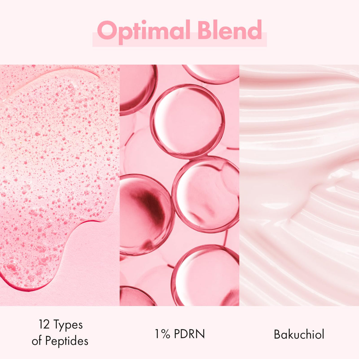 TOSOWOONG close-up of peptides and niacinamide highlighting active support