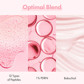 TOSOWOONG close-up of peptides and niacinamide highlighting active support
