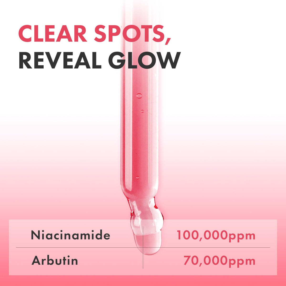TOSOWOONG pipette dispensing serum, demonstrates lightweight fast-absorbing texture