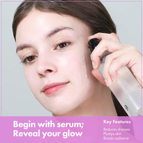 TOSOWOONG pump dispensing serum texture for fast absorption benefit