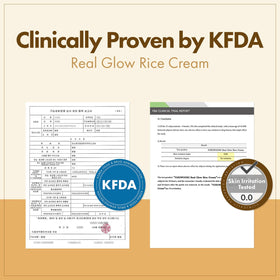 TOSOWOONG cream applied to skin showing quick absorption and hydration