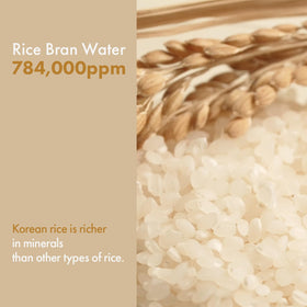 TOSOWOONG rice water ingredient close-up highlighting natural brightening