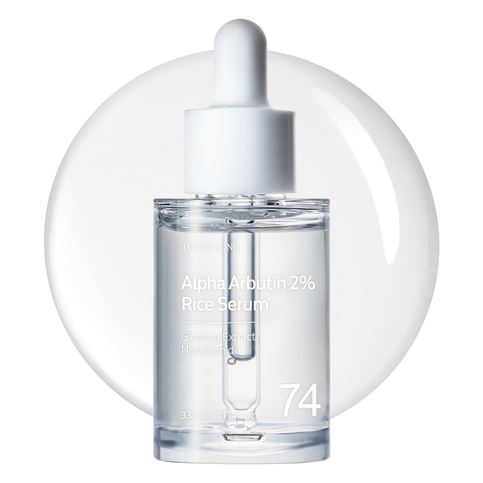 TOSOWOONG front bottle view showing compact 33ml design and labeling, easy storage benefit