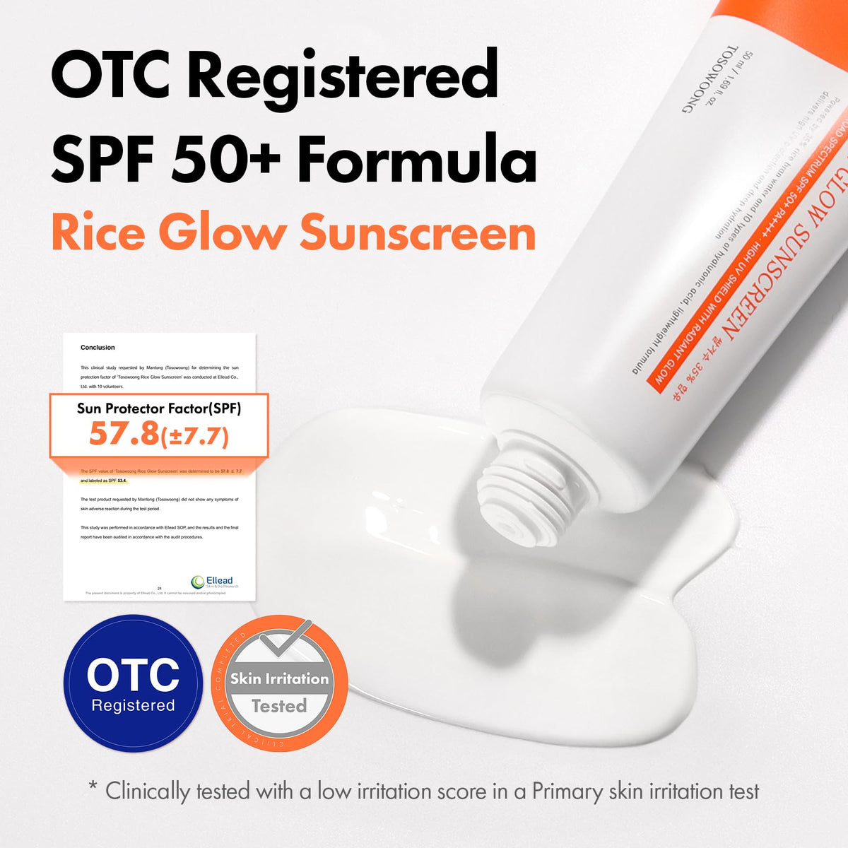 TOSOWOONG 50ml size scale for travel-friendly protection benefit