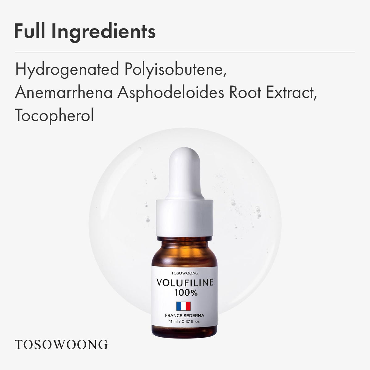 TOSOWOONG serum on bathroom counter in routine setting for daily glow benefit