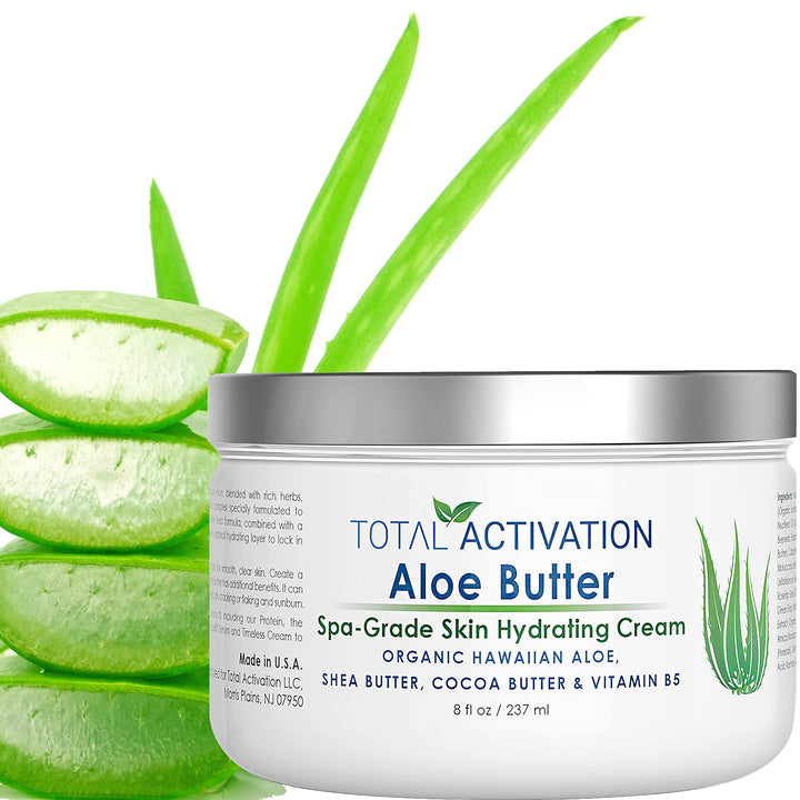 Total Activation jar front label showing product name and size, promotes clear identification