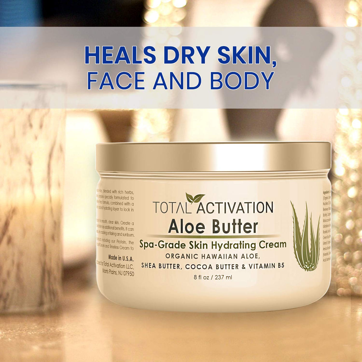 Total Activation cream texture close-up displaying smooth consistency for fast absorption