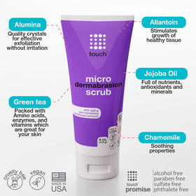 TOUCH cream texture on hand demonstrating spreadability and hydration