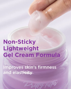 TOUCH IN SOL applied on palm demonstrating absorption and quick hydration benefit