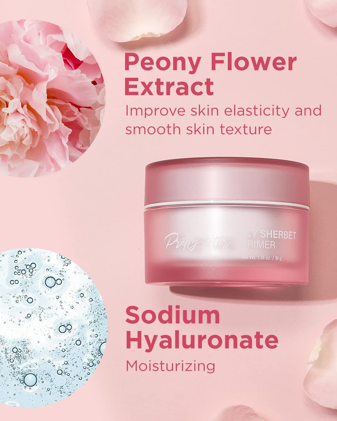 TOUCH IN SOL ingredients label showing plant extracts and silicone-free formula