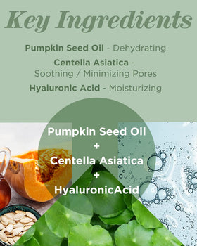TOUCH IN SOL ingredient label close-up emphasizing cica and hyaluronic acid