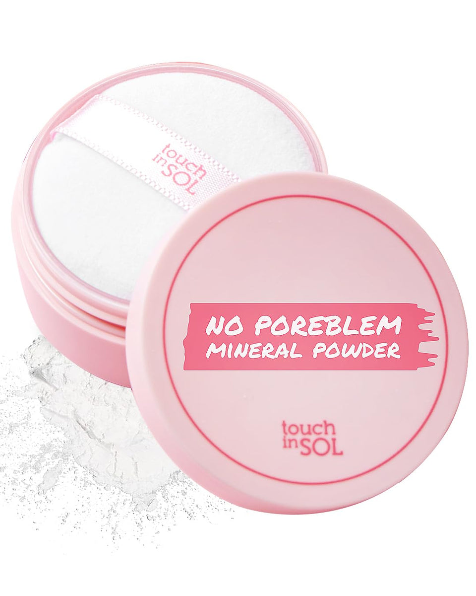TOUCH IN SOL front packaging showing compact and branding, convenient for travel