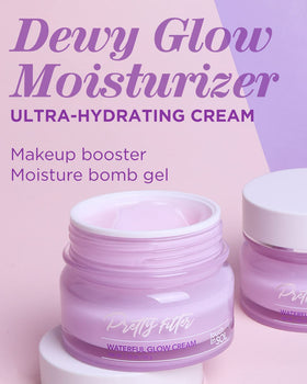 TOUCH IN SOL gel-cream texture close-up highlighting lightweight hydration benefit