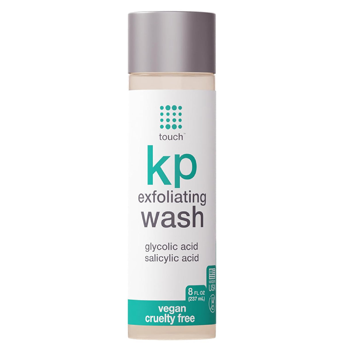 TOUCH front packaging showing bottle and product name for clear identification and trust