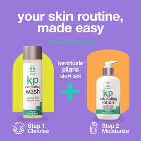 TOUCH body wash in shower setting showing real-world use for smoother, softer skin