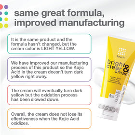 TOUCH applied to elbow and knee showing multi-area brightening benefit