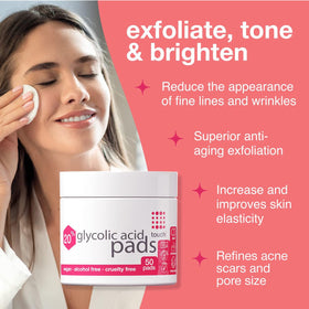 TOUCH close-up of pad texture highlighting gentle exfoliation