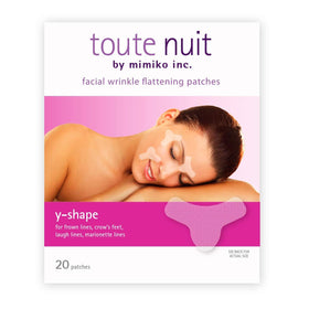Toute Nuit patch close-up showing transparent adhesive and comfort