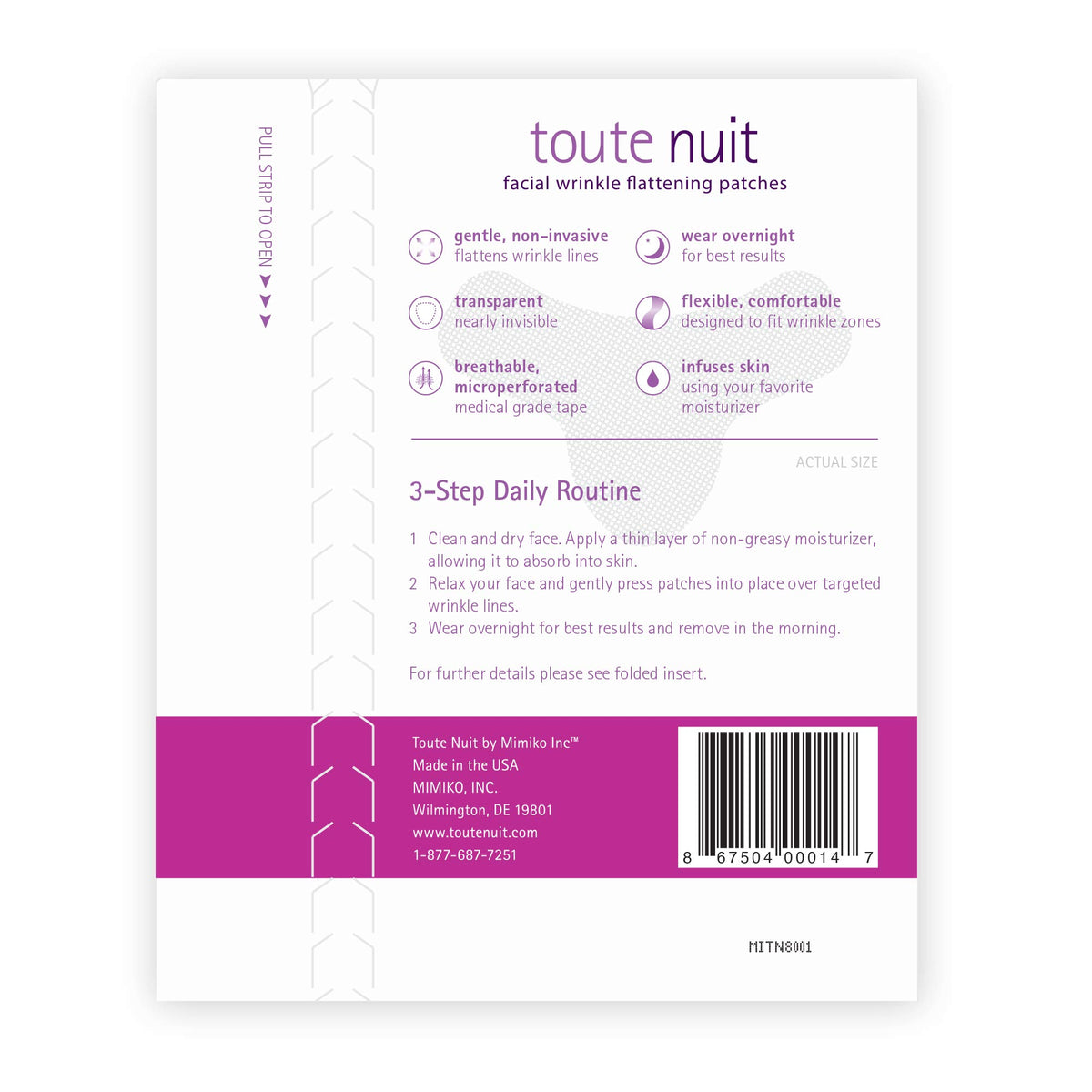 Toute Nuit y-shape detail highlighting coverage and secure fit