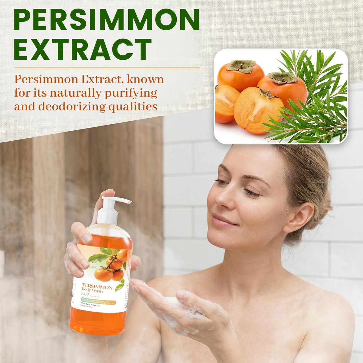 tovaginsh rich lather in hand demonstrating concentrated foam benefit