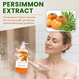 tovaginsh rich lather in hand demonstrating concentrated foam benefit