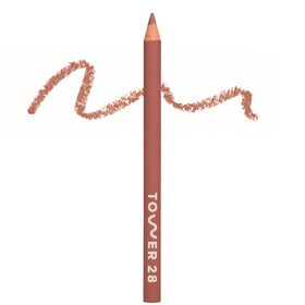 Tower 28 OneLiner front packaging showing Pinky Taupe shade benefit of versatile definition