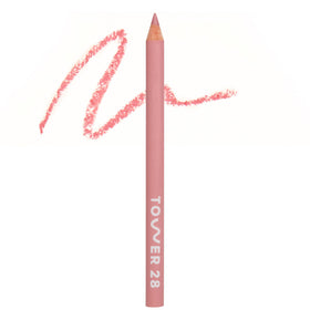 Tower 28 front packaging showing rosy nude pencil and branding benefit of clear product ID