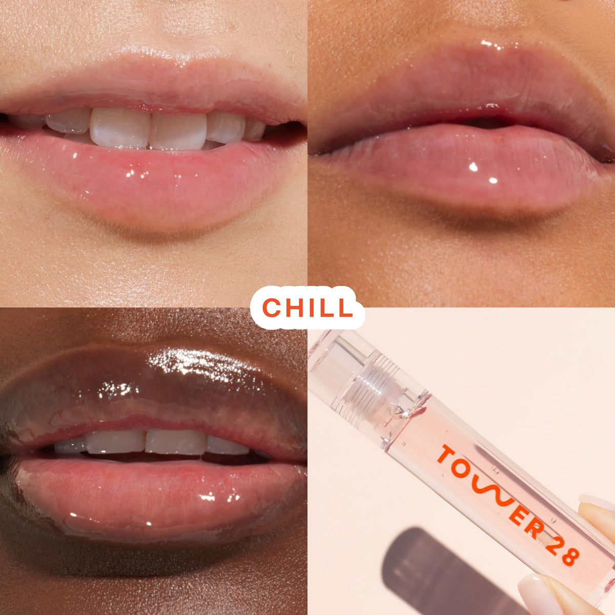 Tower 28 applicator close-up demonstrating smooth wand and clean application