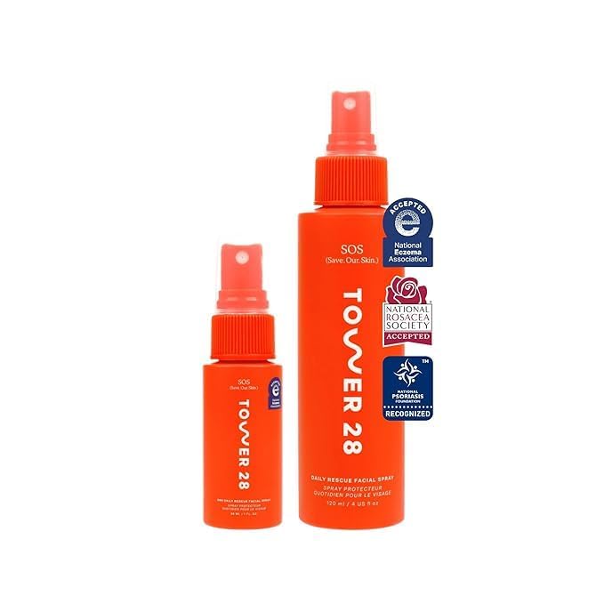 Tower 28 front packaging showing duo bottles for easy refresh
